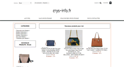 Desktop Screenshot of crys-info.fr